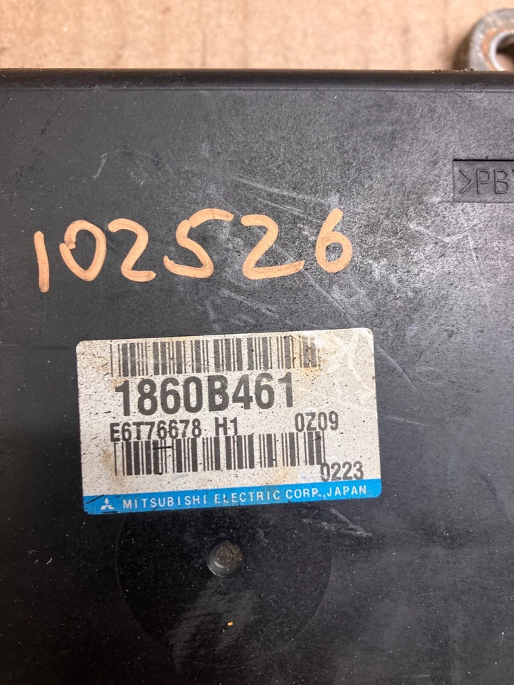 Módulo de control del motor informático Mitsubishi Outlander 2011 2012 2,4 L 1860B461 Foto 2 de 4
