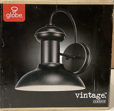 Globe Electric Jameson 1-Light Oil Rubbed Bronze Outdoor Indoor Wall Sconce