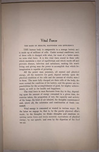 1930, 1st, DIET A KEY TO HEALTH, by R. SWINBURNE CLYMER, ROSICRUCIAN COOK BOOK - Picture 10 of 12