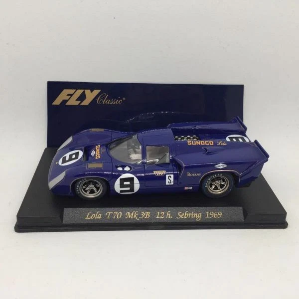 FLY CAR MODEL LOLA T70 MK 3B 12H. SEBRING 1969 - FULLY DISCONTINUED! -NEW!