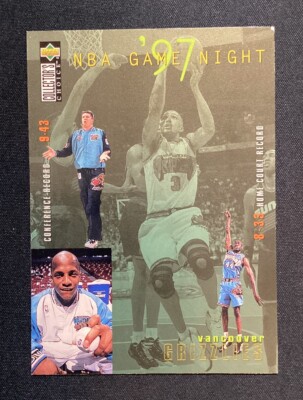 1997 Upper Deck Collector's Choice NBA Game Night Vancouver Grizzlies Team #183