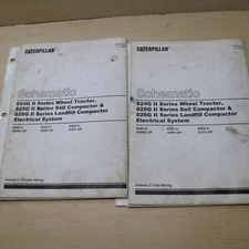 CAT 824G 825G 826G Wheel Tractor Compactor Electrical System Schematic Manual