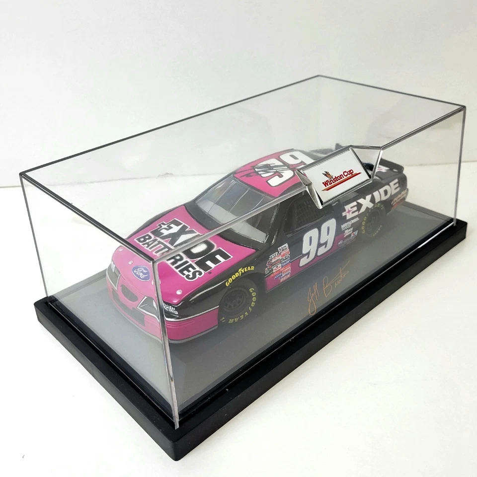 NASCAR 1:24 Diecast Jeff Burton Autographed Signed Car Winston 99 w/ COA — 第 2/4 张图片