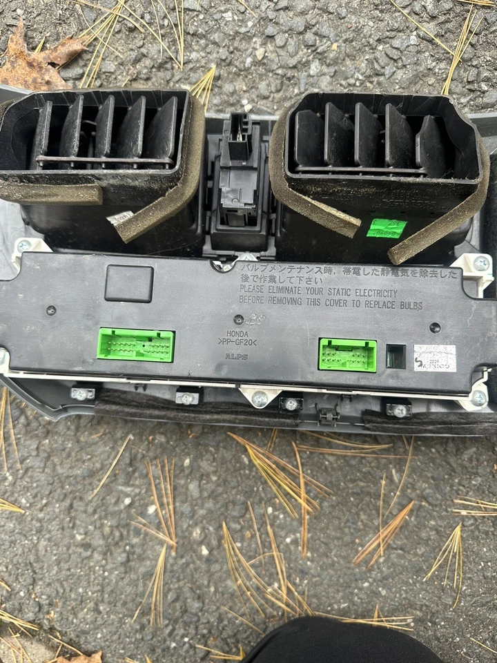 Honda Odyssey 2005 2006 2007 2008 2009 tablero bisel aire acondicionado climatizador penal fabricante original Foto 3 de 4