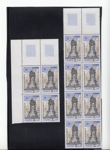 France Europe 1978 FDC Europe 1978 mint blocks Marianne mint blocks