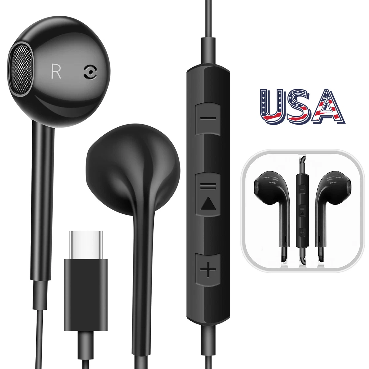 Samsung Galaxy Note 10 AKG USB-C Headphones Wired Type C Earbuds Note10  Plus