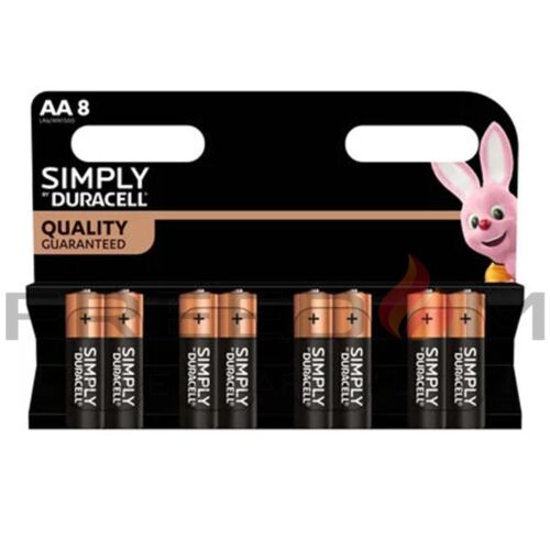 Duracell AA AAA Batteries Simply Alkaline LR03, LR6 10 Year Warranty, Far Expiry - Picture 3 of 24