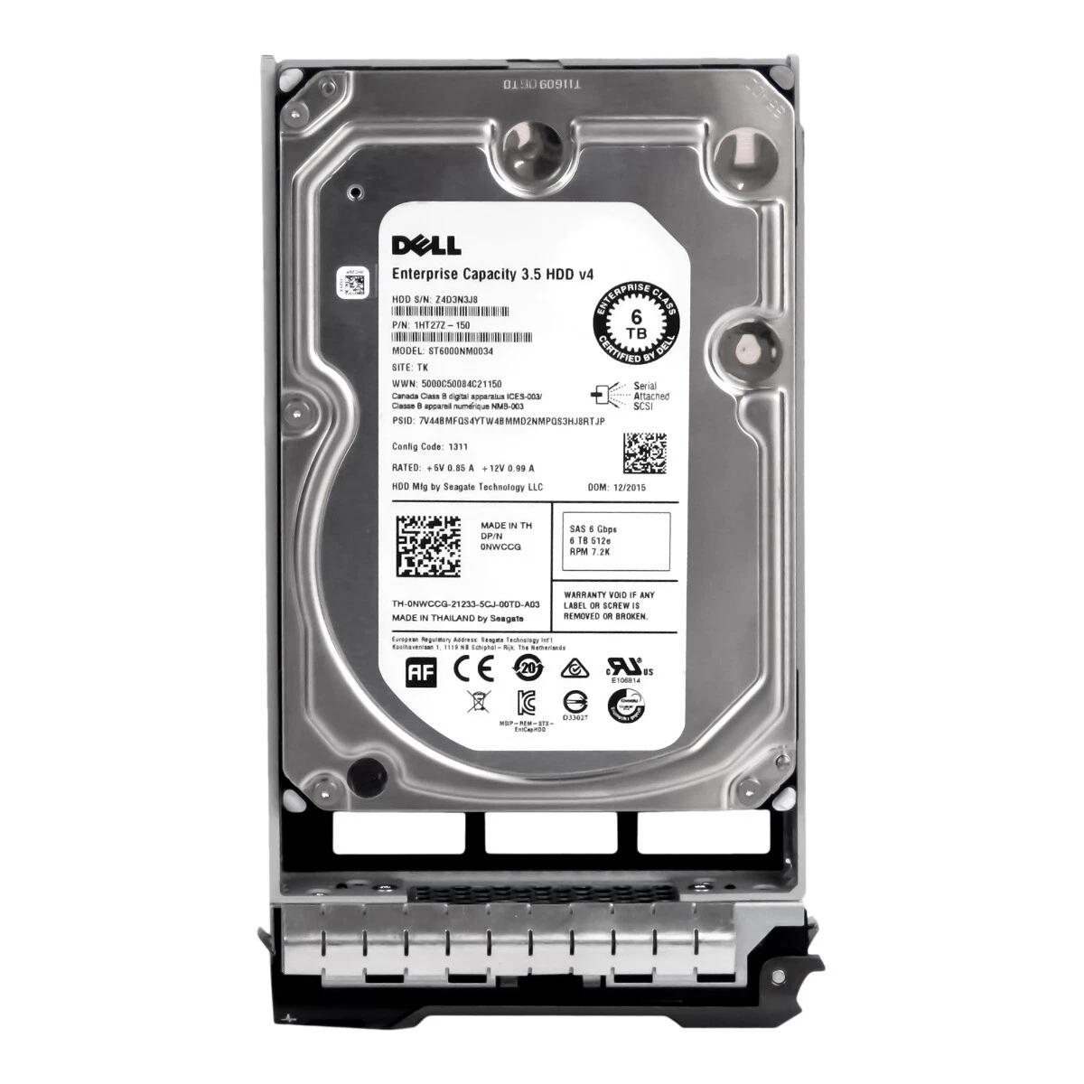 25+ Dell SAS 6TB Internal Hard Disk Drives for sale | Updated Oct 2026