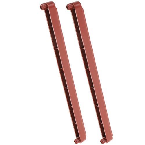 2pcs Cabinet Slides Drawer Rails Cupboard Track Guides Plastic Bottom Mount - Picture 11 of 12