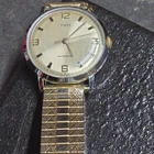 Timex Marlin 1969 Silver Tone Silver Dial Mens Vintage 1960s Mechanical Handwind