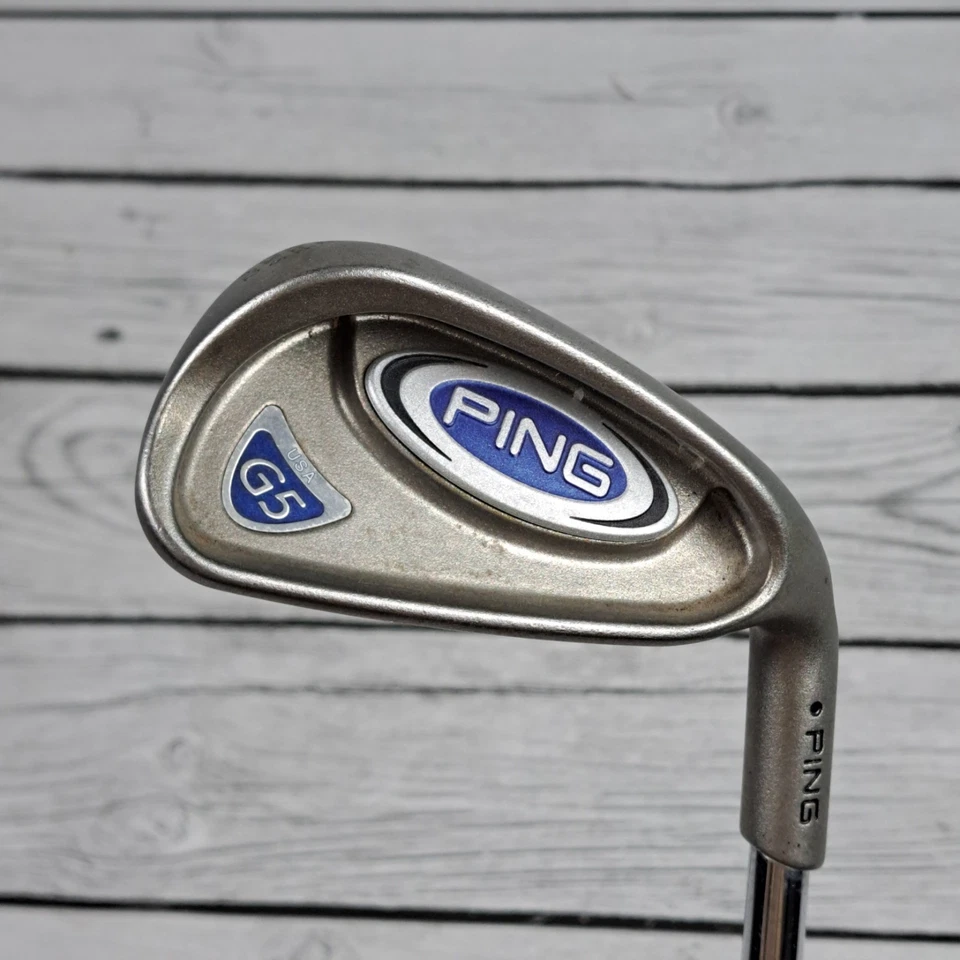 Ping G5 Punto Negro 6 Hierro STD Negro CSL-S #12 Demo Acero Ping Eje Derecha 38" Foto 2 de 4