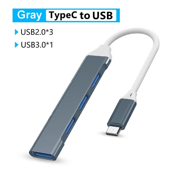 HUB USB C HUB to HDMI-compatible PD USB Adapter SD For Macbook Air Pro Converter - Image 3 of 4
