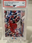 2018 Topps - Complete Sets Variation Shohei Ohtani #700 Pitching (RC) PSA 9!
