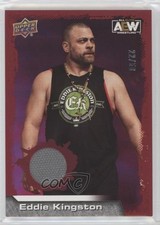 2022 Upper Deck AEW All Elite Wrestling Red Mat Relics 22/50 Eddie Kingston 0n3v