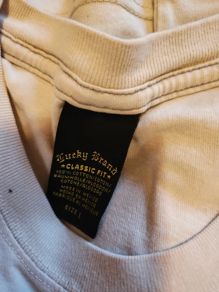 Lote de 5 camisetas gráficas retro Lucky Brand & Abocrombie talla L para hombre Foto 2 de 4