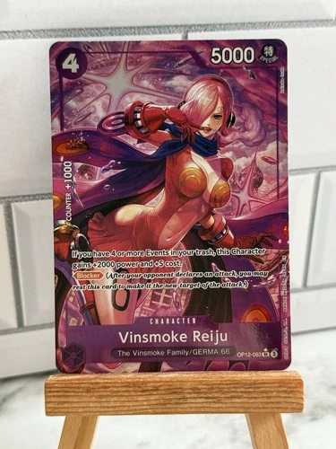 Vinsmoke Reiju (Alternate Art) OP12-063 Legacy of the Master NM