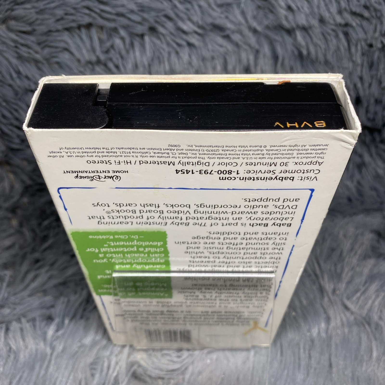 Baby Einstein Baby Bach VHS Tape Video Infant Learning 1 To 36 Months Education