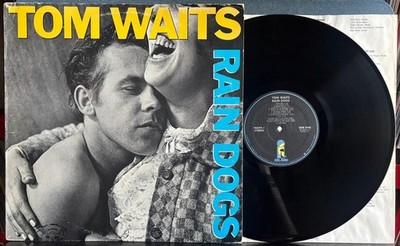 TOM WAITS RAIN DOGS~VG+ OG 1985 ISLAND SRC SPECIALTY 1st PRESS LP w/INNER SLEEVE
