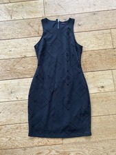 Y2K 90s Vintage Material Girl Black Evening Dress Size Small