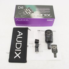 NEW Audix D6 Cardioid Wired Dynamic Microphone free shiping US