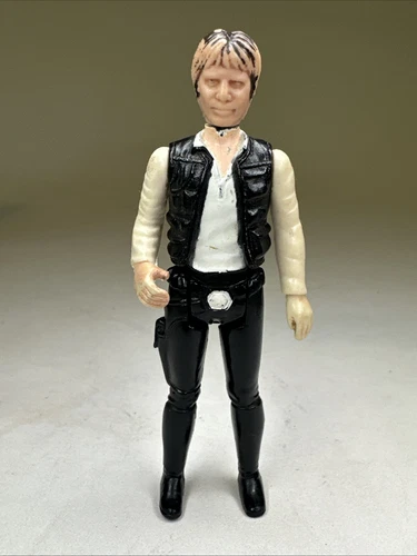 Star Wars Vintage HAN SOLO Figure 'Big Head' 1977 3.75" Kenner