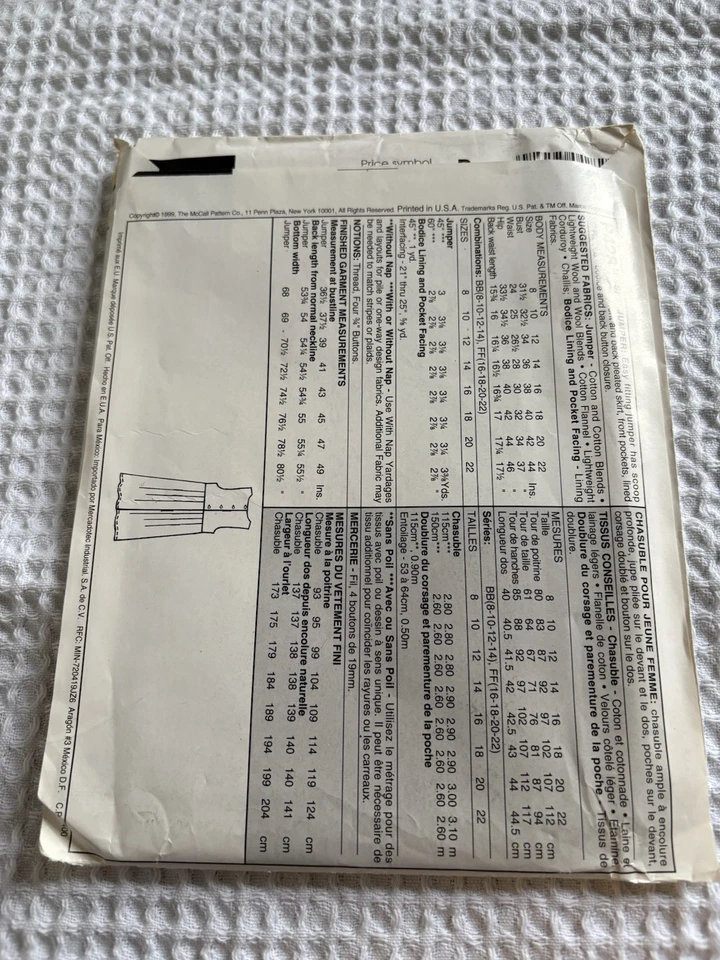 Easy stitch'n save P428 Misses'  Easy Fitting Jumper Sizes 16-22 - Image 2 of 3