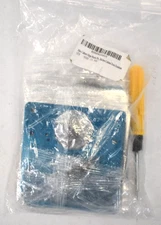 Melede 10 Piece Cabinet Hinge Repair Plates Stainless Steel Bracket Kit