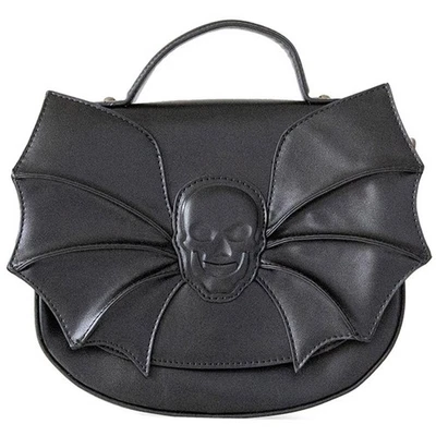 Banned Alternative Gothic Goth Punk Handtasche Schultertasche - Silent Creature - Bild 1 von 4