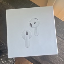 Apple AirPods 4 ANC Wireless Bluetooth Earbuds USB-C Charging Case White