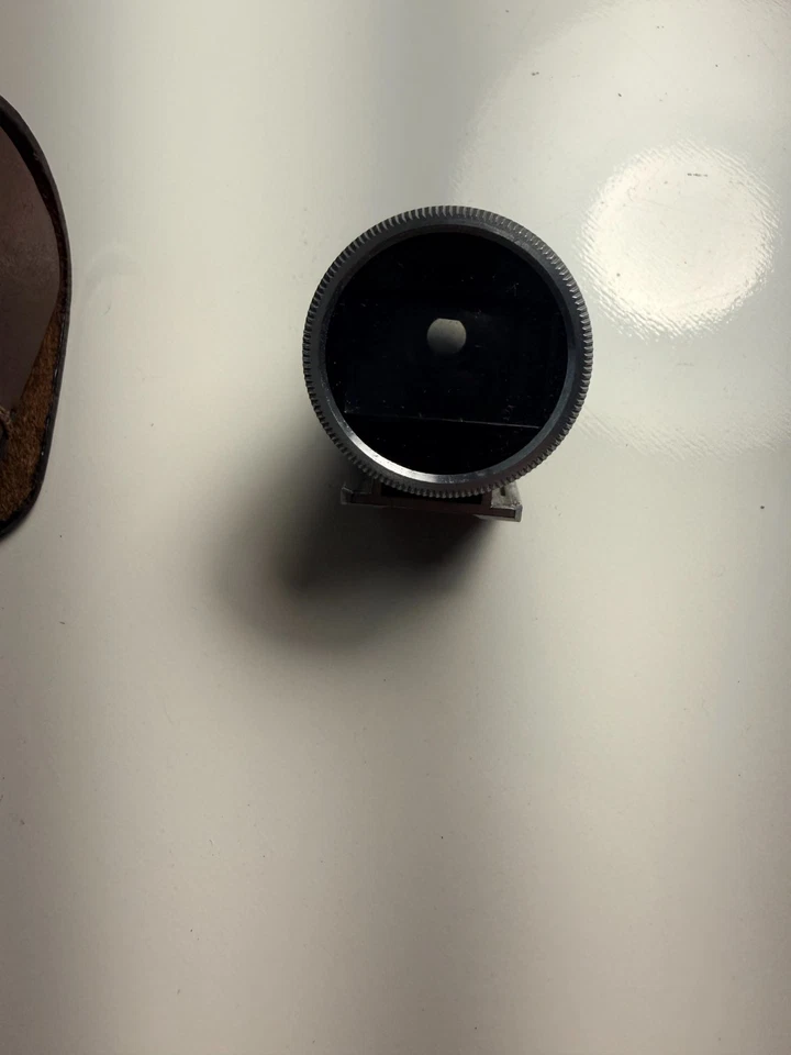 Canon 35mm view finder vintage with case 银色 — 第 3/4 张图片