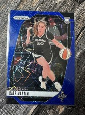 2024 Panini Prizm WNBA Blue Velocity Prizm Kate Martin #126 Rookie Aces