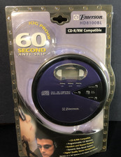 EMERSON HD1800BL CD-R/RW COMPATIBLE CD PLAYER NEW