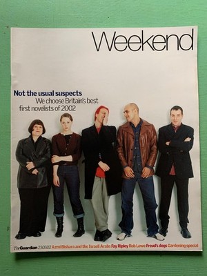 WEEKEND mag 23-March-2002 Jed Mercurio Rob Lowe Kim Wilde Fay Ripley Hari Kunzru