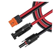 Solar Charge Cable Solar Connector to XT60i Adapter Connector Connecting 16.4FT