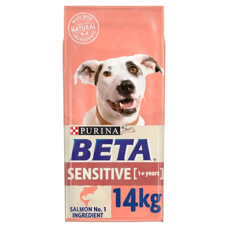 BETA Adult Sensitive Salmon & Rice Dry Dog Food - 14kg