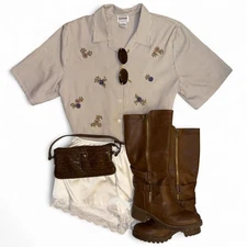 Adorable vintage 90s bon worth vintage vtg rare cottagecore