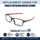 Oakley Metalink OX8153 55mm Replacement Lenses Tinted Distant Vision Lenses