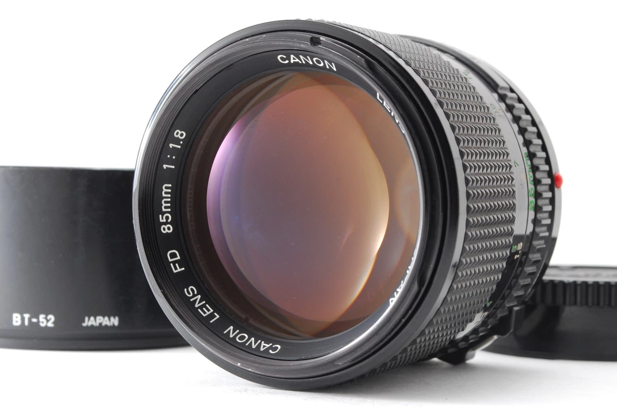 Canon FD f/1.8 Camera Lenses 85mm Focal for sale | eBay