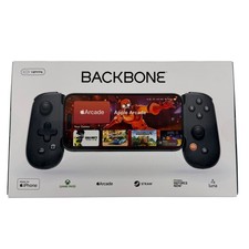 NEW Backbone One Mobile Gaming Controller iPhone Lightning Black BB-02-B-R v7