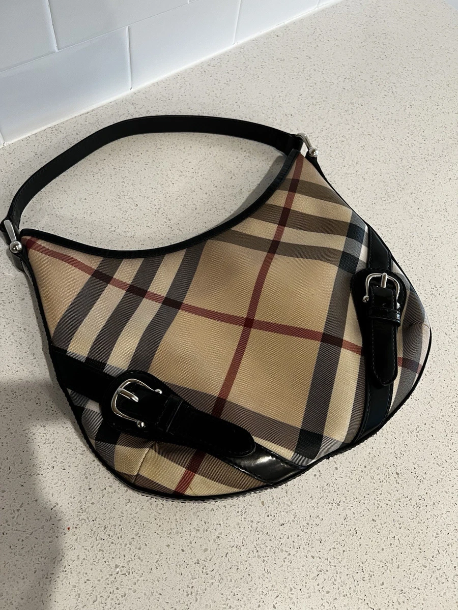 Burberry Black Patent Bags & Handbags for Women for sale | eBay