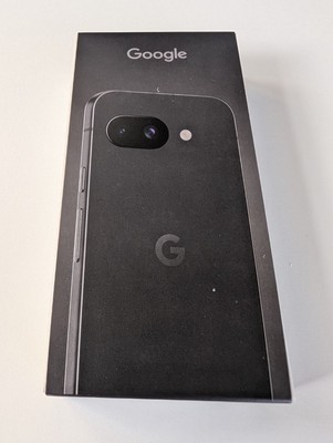 Neu Google Pixel 9a 128GB entsperrt - Obsidian Neu & versiegelt UVP 499£ Bundle