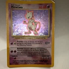 Wizards of the Coast Pokemon TCG Mewtwo 10/102 Base Set Holo Rare 60 HP 1999