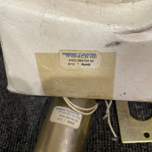 Guardian Electric TP12x19-C-24VDC tubular intermittent push solenoid - Picture 6 of 6