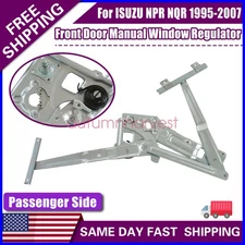 Front Right Side Door Manual Window Regulator US For ISUZU NPR NQR NPR-HD 95-07
