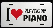 Matrícula I LOVE TOCANDO MI PIANO - Nueva, Novedad, Divertida