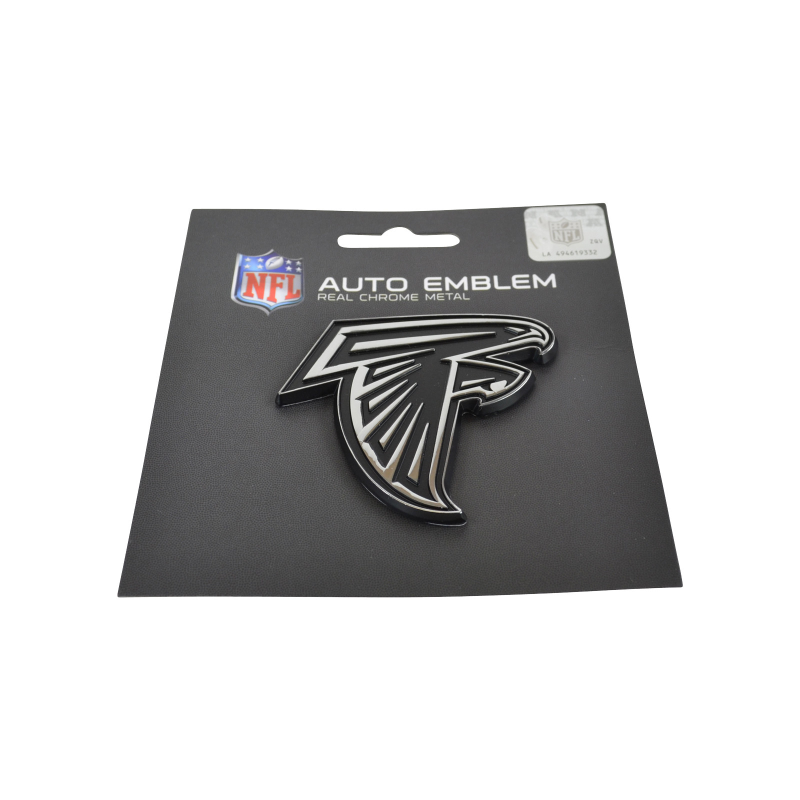 New NFL Atlanta Falcons Auto Car Truck Heavy Duty Real Chrome Metal