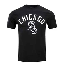 Pro Standard - MLB Chicago White Sox Classic Bristle Men's Logo Tee - Black