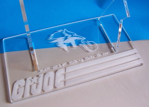 Acryl Displayständer für GI Joe Skystriker im Flugbankmodus & Optionen - Bild 5 von 16