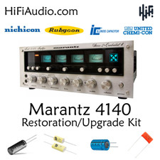Marantz 4140 ricostruzione restauro recap kit riparazione filtro condensatore aggiornamento