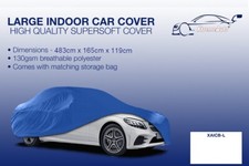 Large blue Indoor Car Cover Protector FOR BMW X3 2004-2016